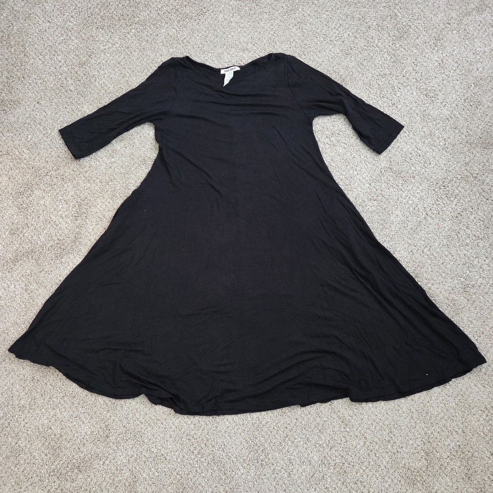 DANIEL ROBERT 3/4 Sleeve DRESS Size L With‎ Pockets